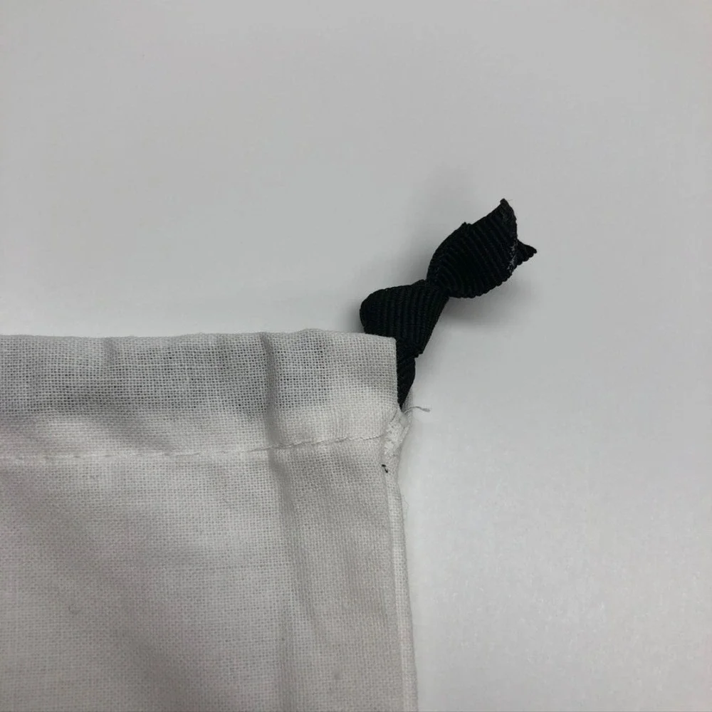 Robert Clergerie Paris 2 White Cotton Dust‎ Cover Bag 21.5x12